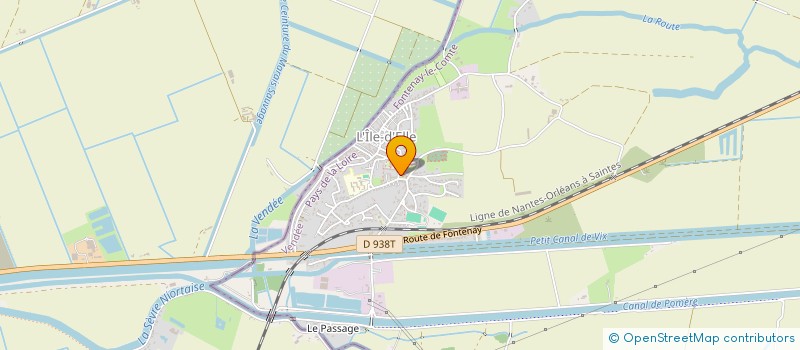 localisation de l'entreprise CLUB DES RETRAITES GUETREENS  LE GUE-DE-VELLUIRE