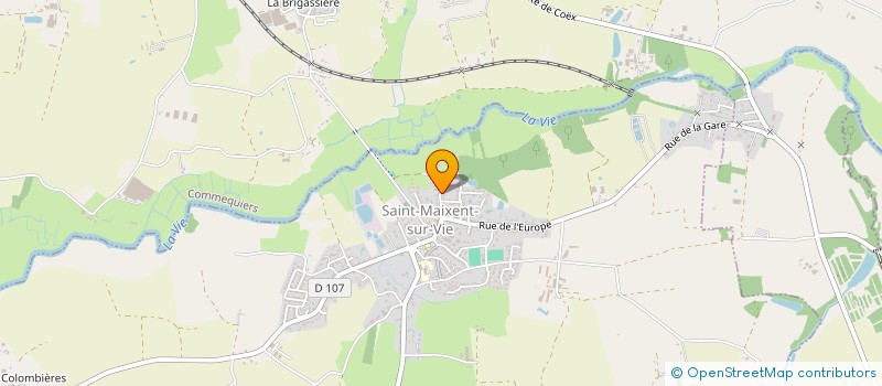 localisation de l'entreprise CLUB DES RETRAITES LES CHENES VERTS  COMMEQUIERS