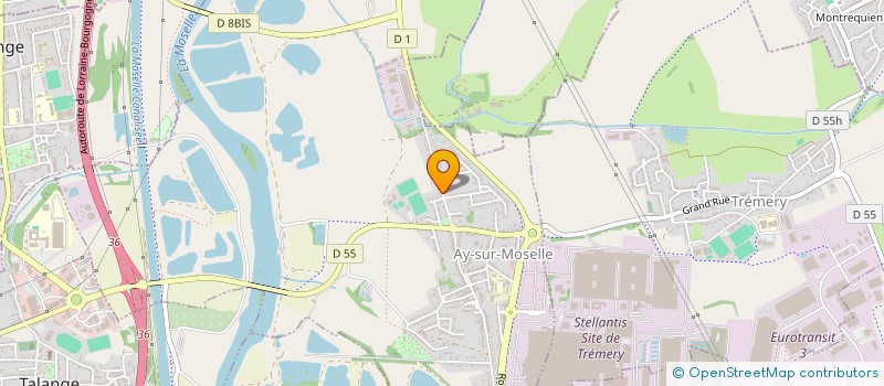 localisation de l'entreprise CLUB DES RETRITES ET PRERETRAITES D AY SUR MOSELLE  AY-SUR-MOSELLE