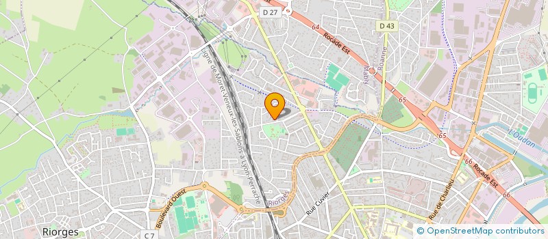 localisation de l'entreprise CLUB DES RIOPONTINS à RIORGES