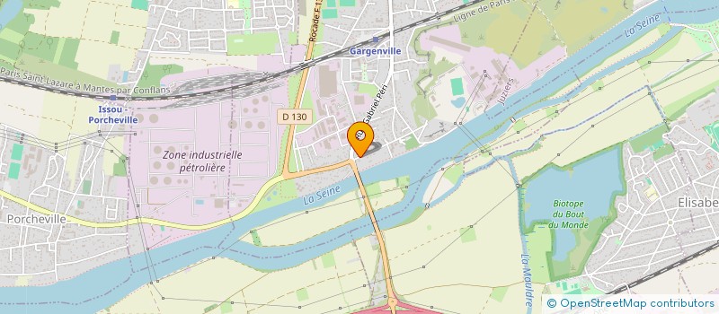 localisation de l'entreprise CLUB DES SANS SOUCIS 'BEL AUTOMNE'  GARGENVILLE