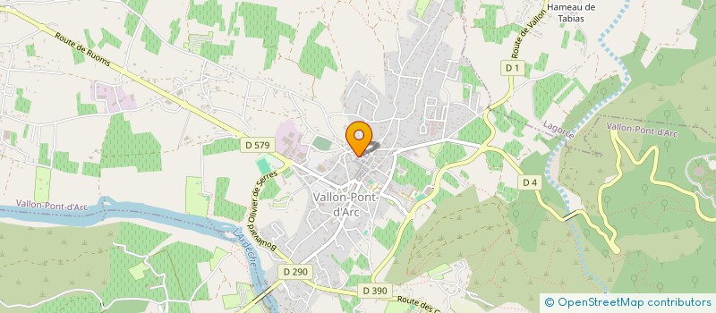 localisation de l'entreprise CLUB DES SANS SOUCIS DE VAGNAS  VAGNAS