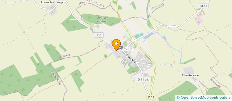 localisation de l'entreprise CLUB DES SENIORS DE VERNEVILLE  VERNEVILLE