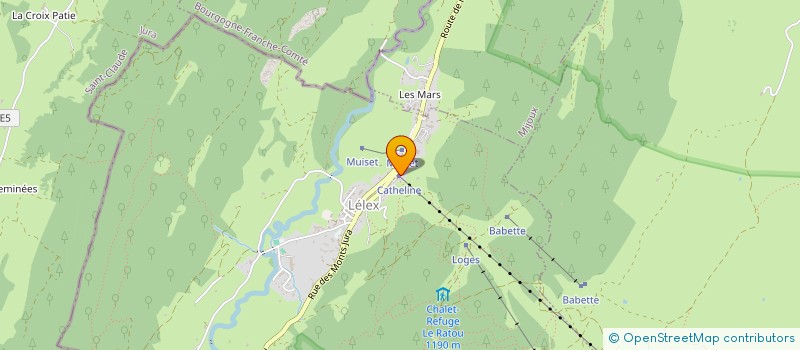 localisation de l'entreprise CLUB DES SPORTS ET D'ANIMATION DE MONTS JURA MIJOUX-LELEX à LELEX