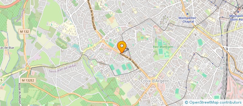 localisation de l'entreprise CLUB DES SUPPORTERS DU M.H.R.C à MONTPELLIER