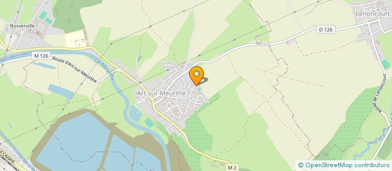 localisation de l'entreprise CLUB DES SUPPORTERS DU SLUC NANCY BASKET  JEANDELAINCOURT