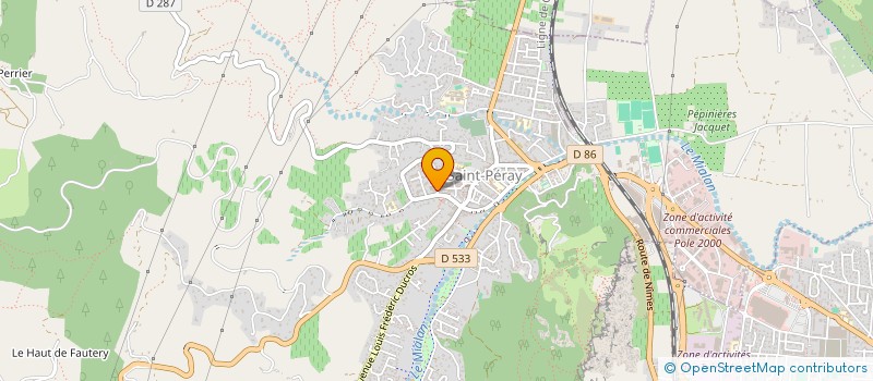 localisation de l'entreprise CLUB DES TERRES à SAINT-PERAY