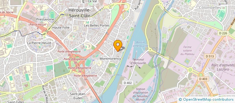 localisation de l'entreprise CLUB DES TROIS COINS à HEROUVILLE-SAINT-CLAIR