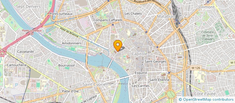localisation de l'entreprise CLUB DES UTILISATEURS DE SYSTEMES INFORMATIQUES DE MIDI-PYRENEES à TOULOUSE