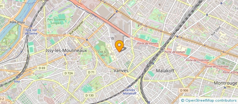 localisation de l'entreprise CLUB DES UTILISATEURS HR ACCESS à VANVES