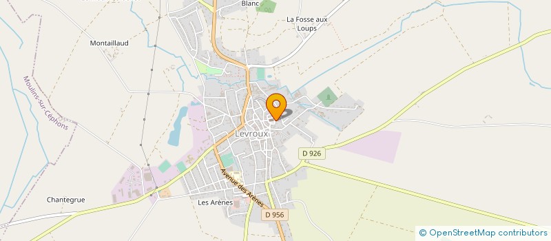 localisation de l'entreprise CLUB DEVELOPPEMENT LOCAL à LEVROUX