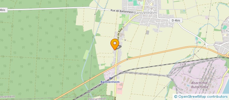localisation de l'entreprise CLUB DU 24 SEPTEMBRE à BANTZENHEIM