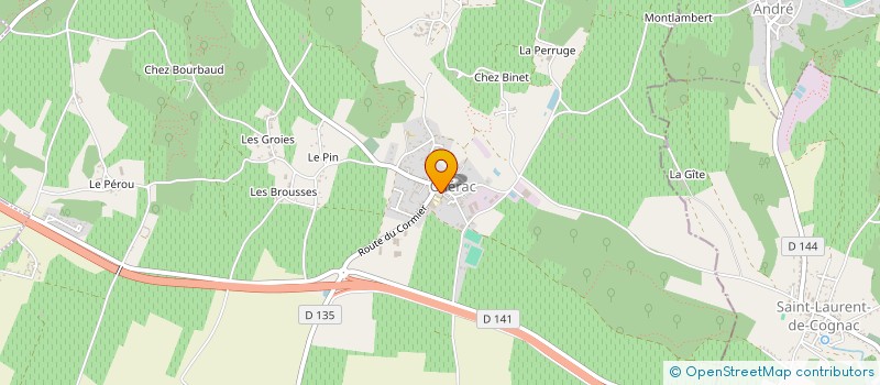 localisation de l'entreprise CLUB DU 3E AGE DE CHANIERS à CHANIERS