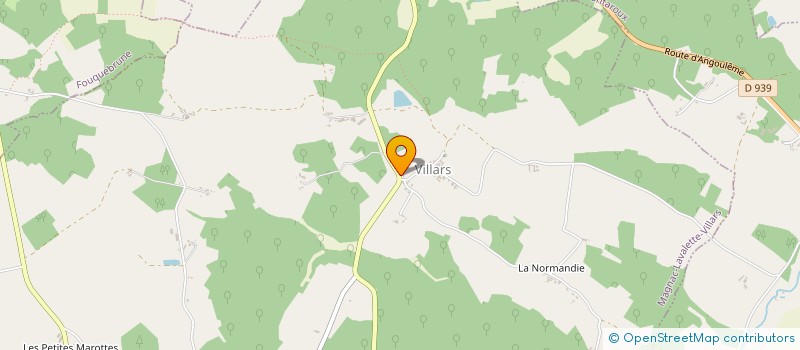localisation de l'entreprise CLUB DU 3E AGE DE VILLEBOIS LAVALETTE à MAGNAC-LAVALETTE-VILLARS