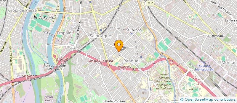localisation de l'entreprise CLUB DU 3EME AGE à TOULOUSE