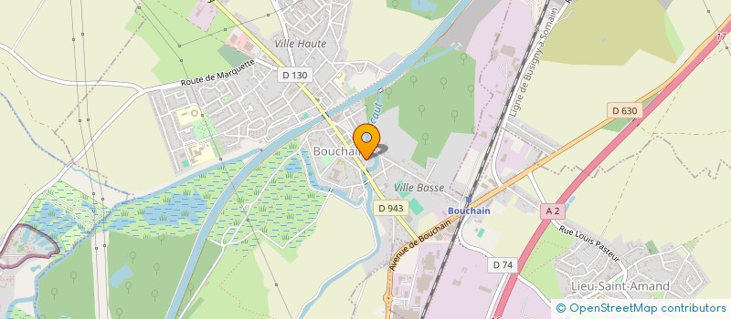 localisation de l'entreprise CLUB DU 3EME AGE  BOUCHAIN