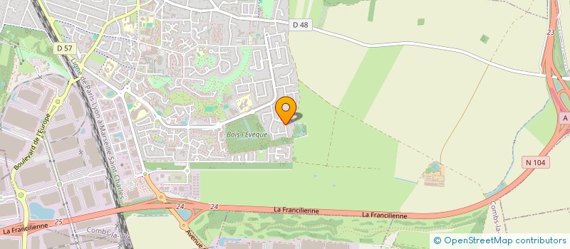 localisation de l'entreprise CLUB DU 3EME AGE DE COMBS LA VILLE  COMBS-LA-VILLE