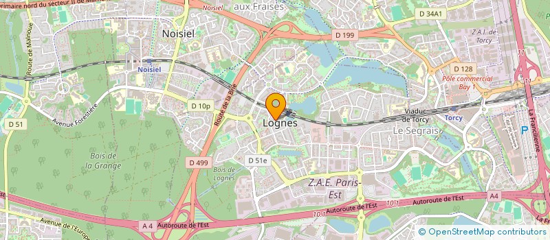 localisation de l'entreprise CLUB DU 3EME AGE DE LOGNES ET SES AMIS à LOGNES