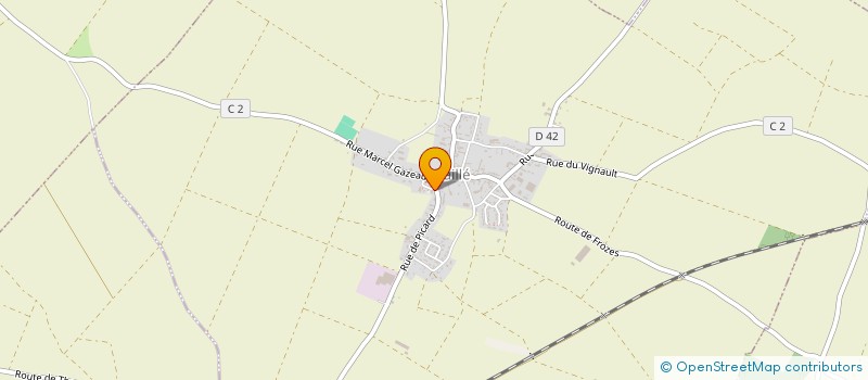 localisation de l'entreprise CLUB DU 3EME AGE DE MAILLE  MAILLE