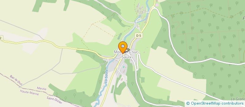 localisation de l'entreprise CLUB DU 3EME AGE DE MONTIERS SUR SAULX à MONTIERS-SUR-SAULX