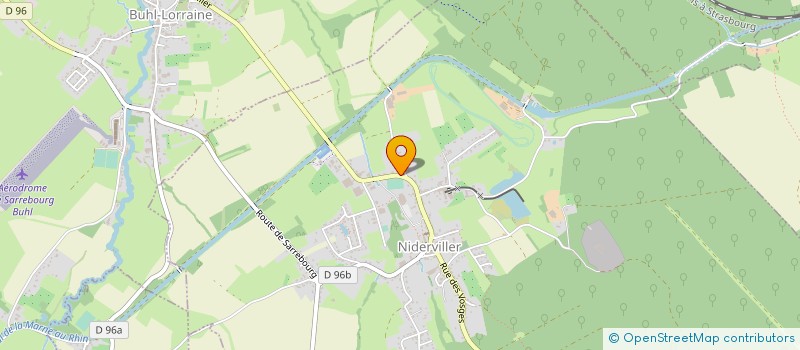 localisation de l'entreprise CLUB DU 3EME AGE DE NIDERVILLER  NIDERVILLER
