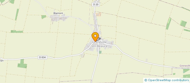 localisation de l'entreprise CLUB DU 3EME AGE (ENTRE LES COMMUNES DE GRENEVILLE-EN-BEAUCE, CHATILLON-LE-ROI, JOUY-EN-PITHIVERAIS ET GUIGNONVILLE) à GRENEVILLE-EN-BEAUCE