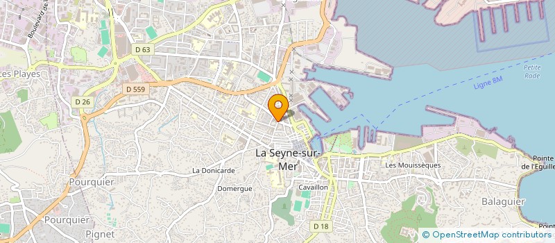 localisation de l'entreprise CLUB DU 3EME PRINTEMPS INTERGENERATION à LA SEYNE-SUR-MER