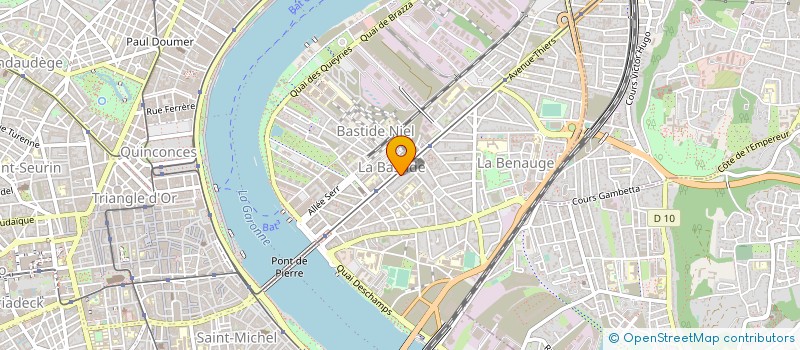 localisation de l'entreprise CLUB DU BON GOUT D'AQUITAINE à BORDEAUX