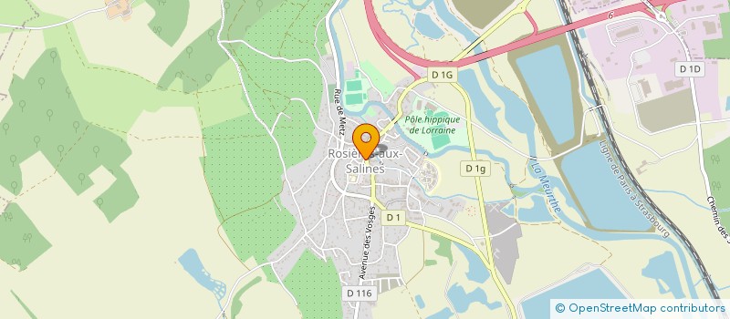 localisation de l'entreprise CLUB DU FIL  DOMBASLE SUR MEURTHE