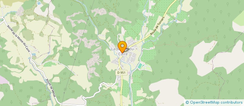 localisation de l'entreprise CLUB DU GRAND VALLON  LA MOTTE-DU-CAIRE