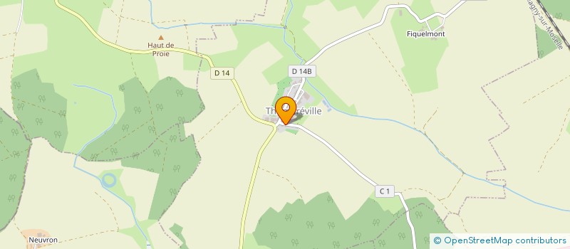 localisation de l'entreprise CLUB DU GRIJOLOT  THUMEREVILLE