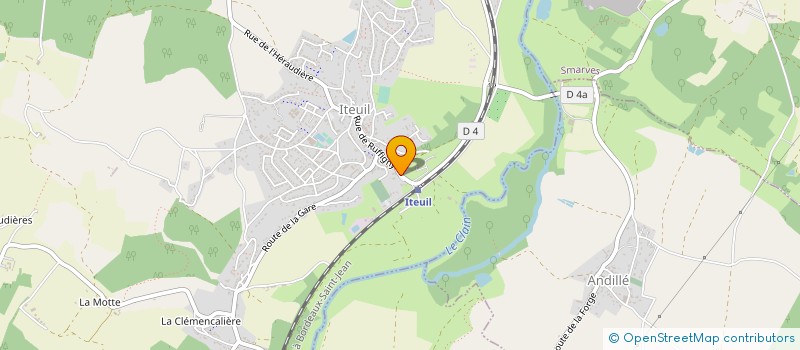 localisation de l'entreprise CLUB DU LEVRIER SPORTIF DE LIGUGE à LIGUGE