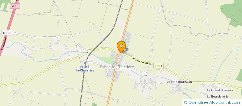 localisation de l'entreprise CLUB DU PARC à PLAINE-D'ARGENSON