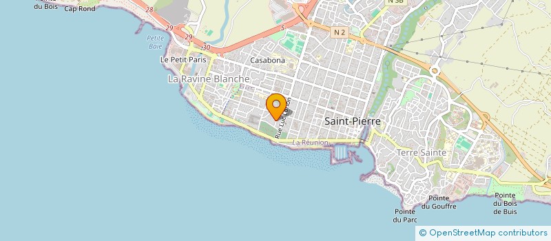localisation de l'entreprise CLUB DU TROISIEME AGE L'ARC EN CIEL à SAINT-PIERRE