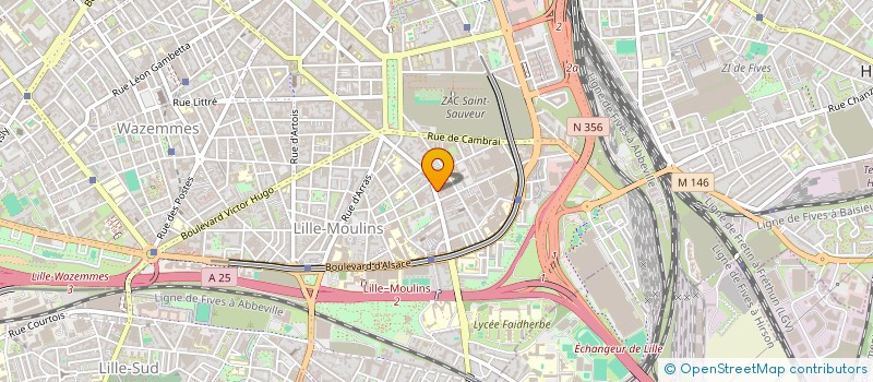 localisation de l'entreprise CLUB-E SENSIBLE à LILLE