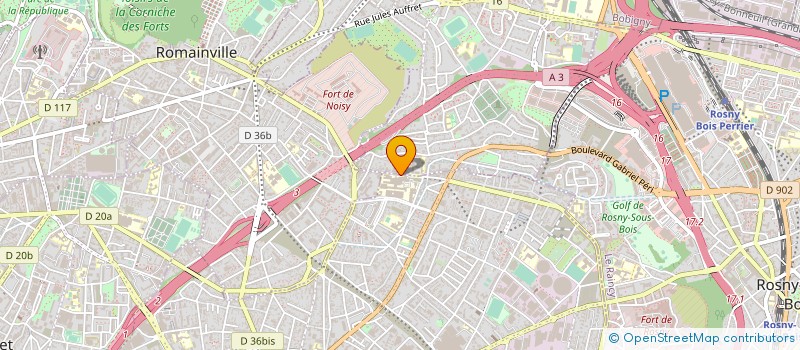 localisation de l'entreprise CLUB ENSEIGNANT RECHER CHIRURGIE ESTHETI à MONTREUIL