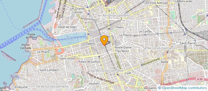 localisation de l'entreprise CLUB ENTRAL DE RUNBALL LIGUE DE FOOTBALL PROVENCAL à MARSEILLE