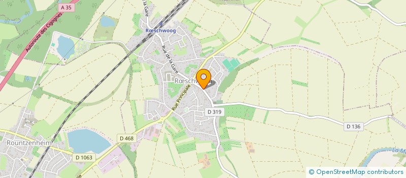 localisation de l'entreprise CLUB EPARGNE  AU CYGNE  RSCHWOOG