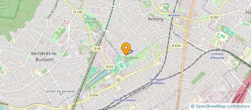 localisation de l'entreprise CLUB EQUESTRE D'ANTONY à ANTONY