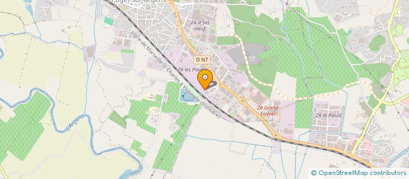 localisation de l'entreprise CLUB ESCALADE SOUTH BLOCK PARK  PUGET-SUR-ARGENS