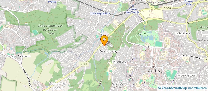 localisation de l'entreprise CLUB ET GROUPEMENT TECHNIQUE DES ESTRILDIDES  BURES-SUR-YVETTE