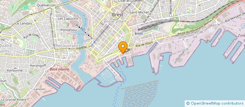 localisation de l'entreprise CLUB ET SPECTACLES ARTERO à BREST