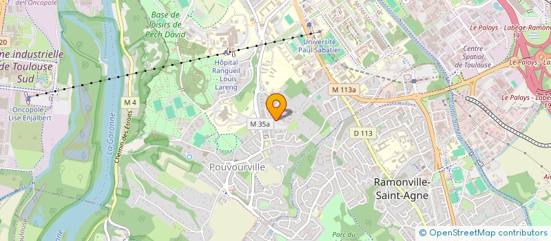 localisation de l'entreprise CLUB ETI OCCITANIE  TOULOUSE