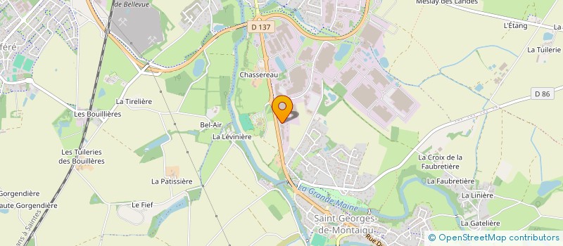 localisation de l'entreprise CLUB ETI PAYS DE LA LOIRE à MONTAIGU-VENDEE