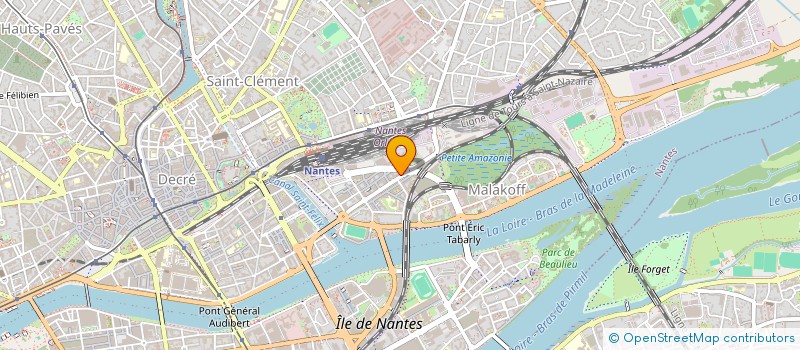localisation de l'entreprise CLUB EURONANTES à NANTES