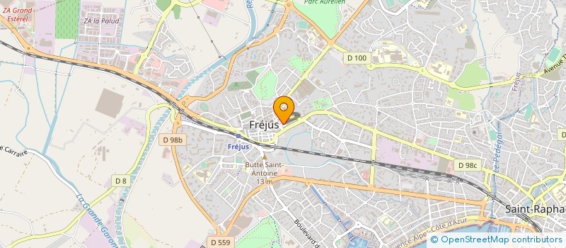 localisation de l'entreprise CLUB EXPERTS à FREJUS