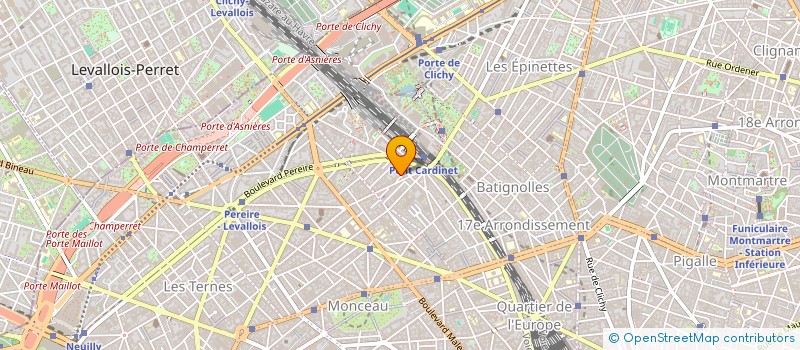 localisation de l'entreprise CLUB FANTASY & MADGIC  PARIS