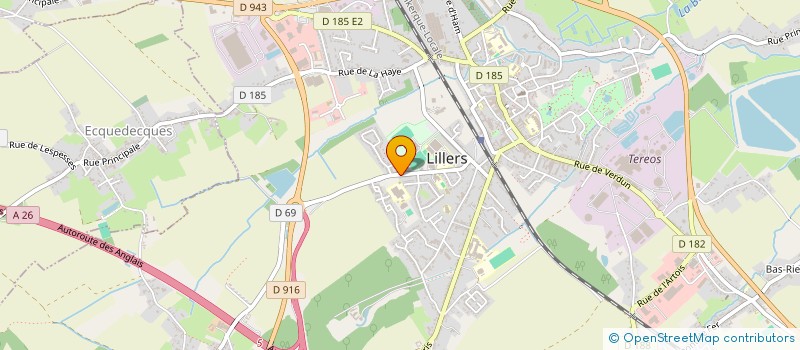 localisation de l'entreprise CLUB FEMININ à LILLERS