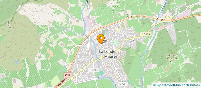 localisation de l'entreprise CLUB FEMININ D'ECONOMIE FAMILIALE  LA LONDE-LES-MAURES