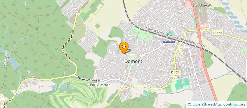 localisation de l'entreprise CLUB FEMININ RENCONTRE ET LOISIRS  DOMONT